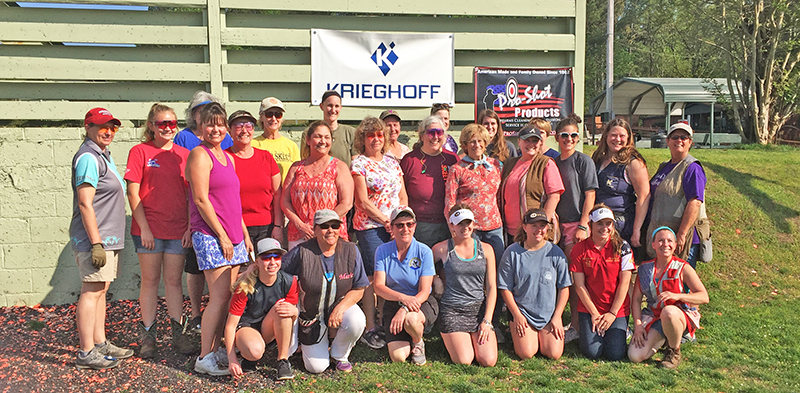 Participants in the 2019 Ladies' Charity Skeet Classic