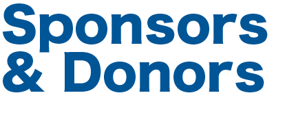 Sponsors & Donors