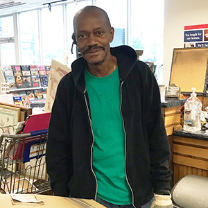 Paul volunteering at the west side ReStore in Athens, GA